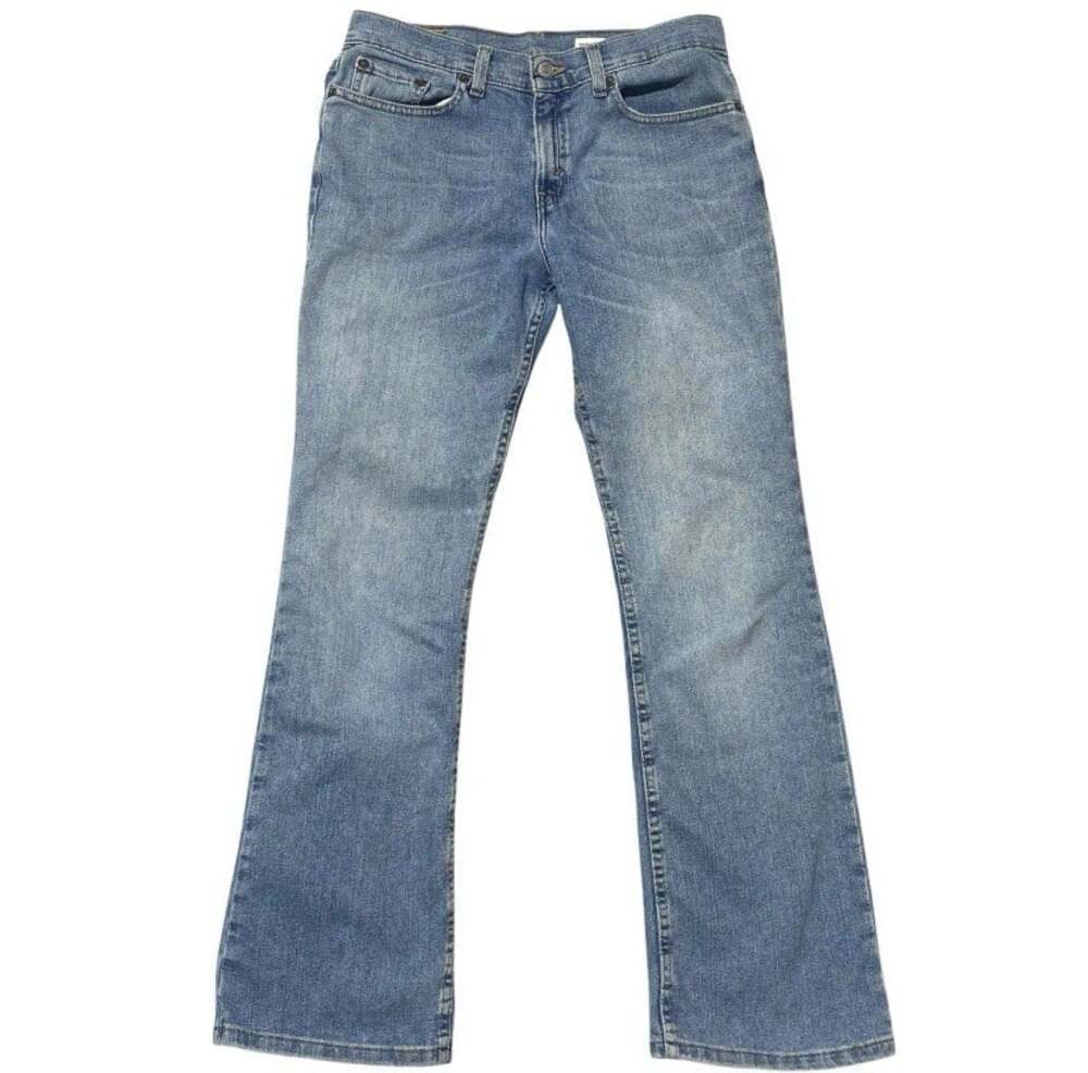Vtg 2004 Levi 515 Bootcut Denim Pants 8M Blue Mid Rise Jeans Y2K Indie Sleaze